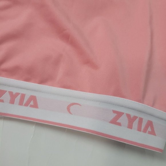 ZYIA Active Pink Comfort Strappy Bra Size L - Picture 3 of 7